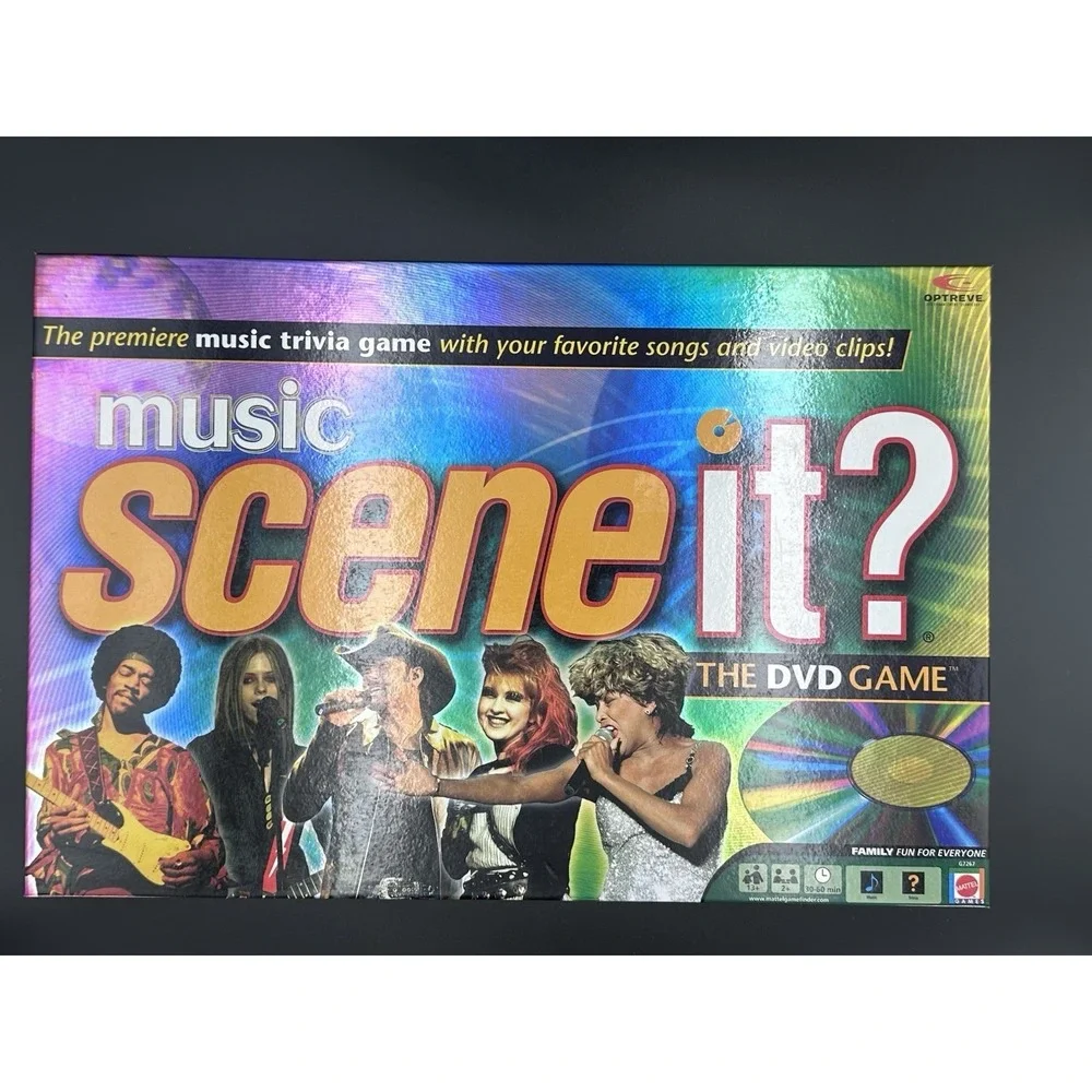 Scene It Music Edition (DVD / HD Video Game)